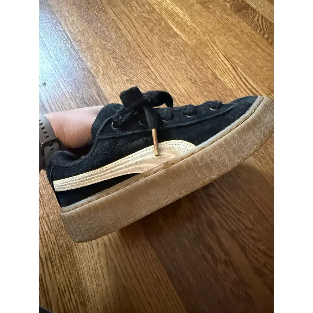 Fenty x Puma Creeper Phatty Black Warm White Size 4.5 - Picture 10 of 11